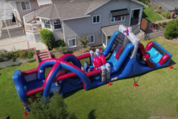 Spiderman Obstacle Course