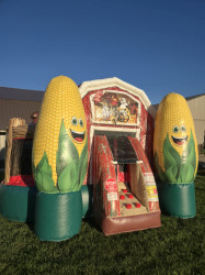 Corn Bounce House w/ Slide